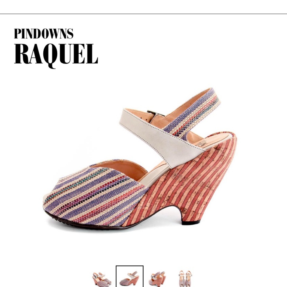 John Fluevog Raquel Pindowns Size 8 - Picture 11 of 12